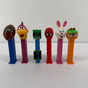 Vintage PEZ Dispensers Lot of 6